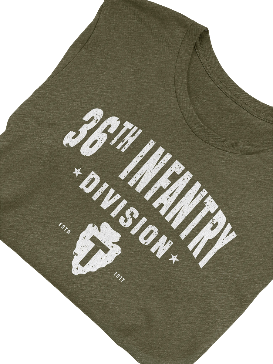 36th Infantry Division - Arrowhead "Distressed" T-Shirt product image (47)