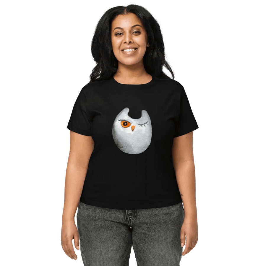 OWL COTTON HERITAGE WOMEN'S HIGH-WAISTED TEE product image (3)