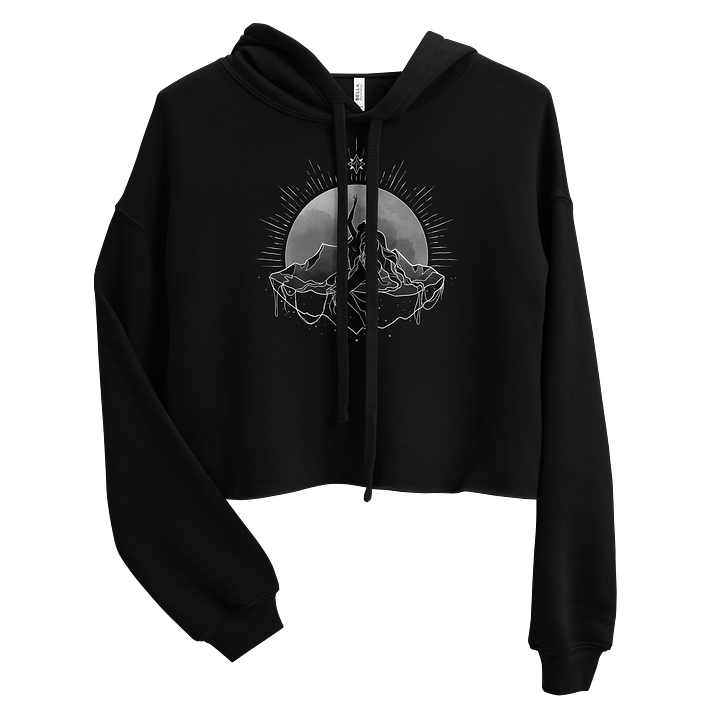 𝖌𝖆𝖎𝖆 crop hoodie product image (1)