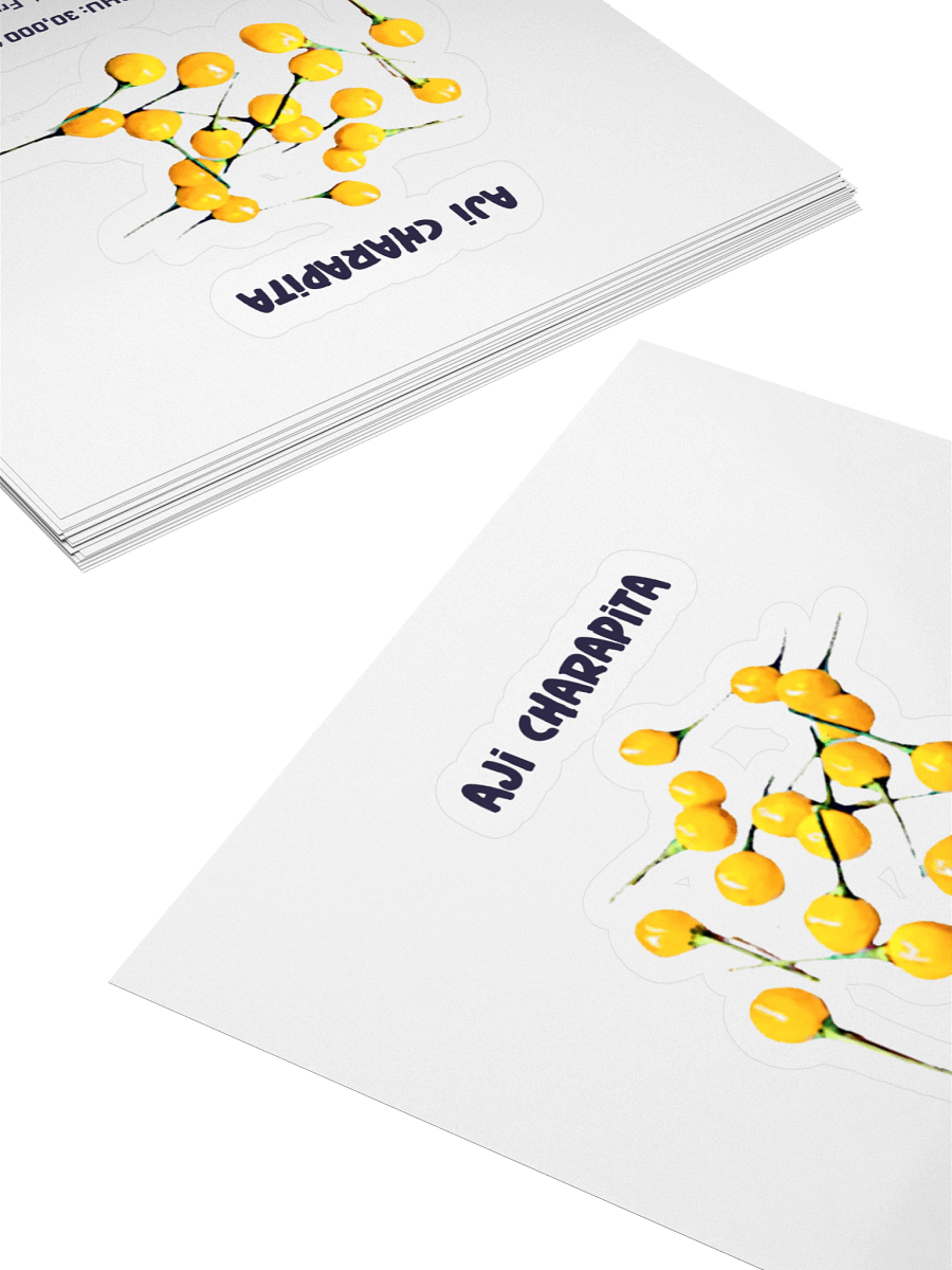 Aji Charapita Pepper Kiss Cut Stickers product image (4)