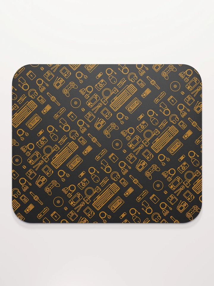 Neon Amber Devices Mouse Pad (Classic) product image (2)
