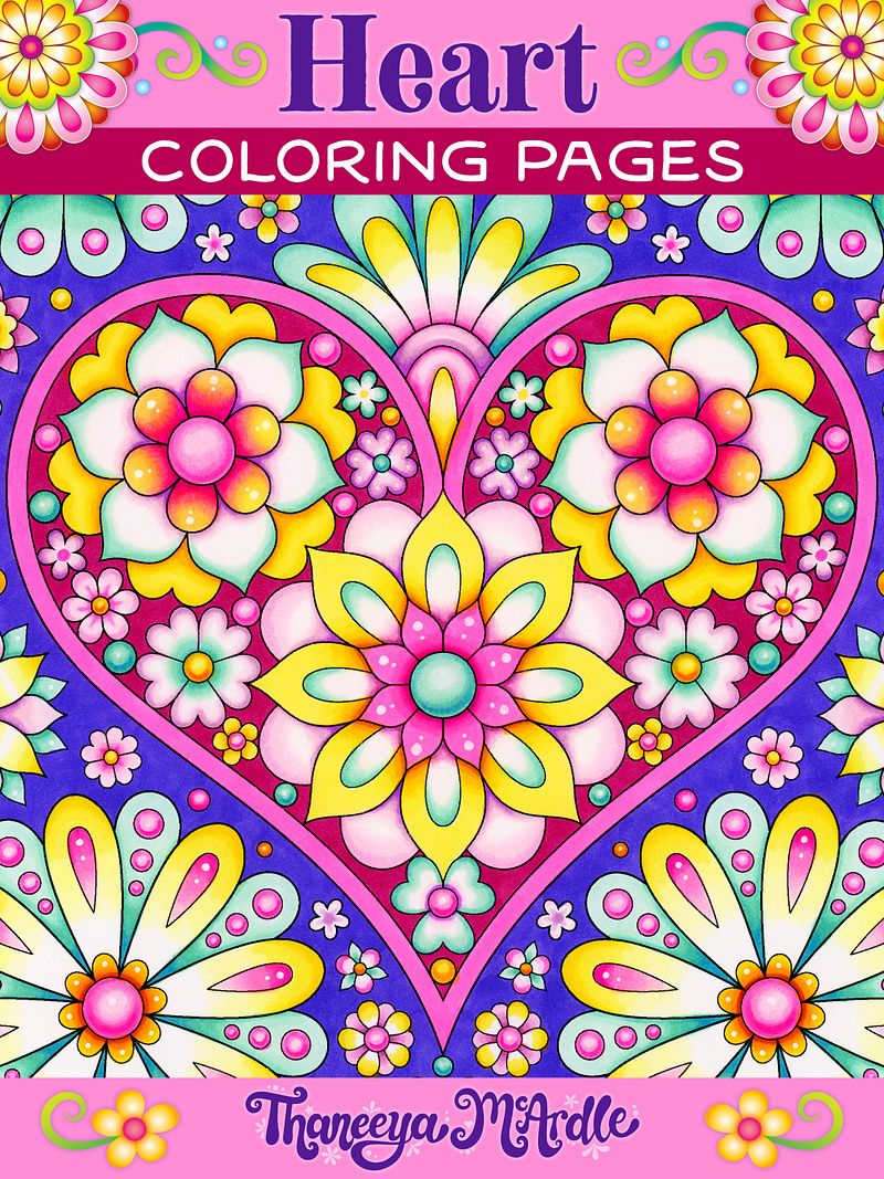 Heart Coloring Pages