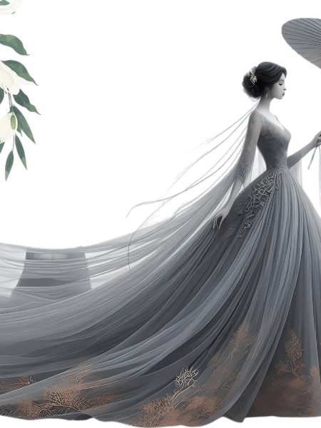 Lady holding umbrella product image (1)