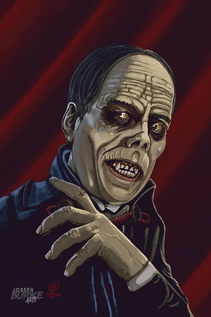 Phantom of the Opera 1925 with Lon Chaney Digital Art product image (1)