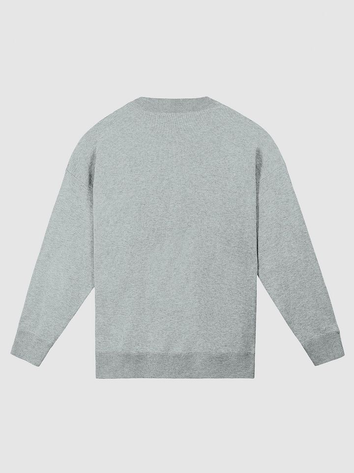 admittedly difficult (duotone blue) knitwear relaxed crewneck product image (9)