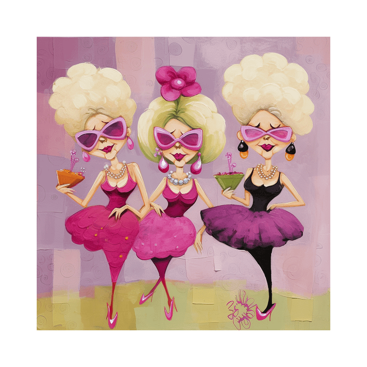 Trio of Pink Ladies product image (1)
