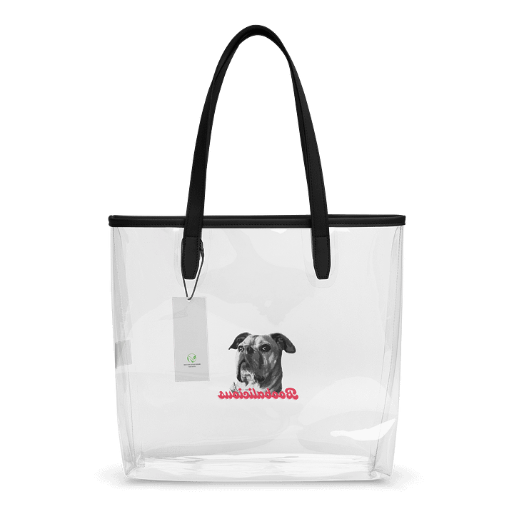 Boobalicious Boo Clear Tote Bag product image (2)