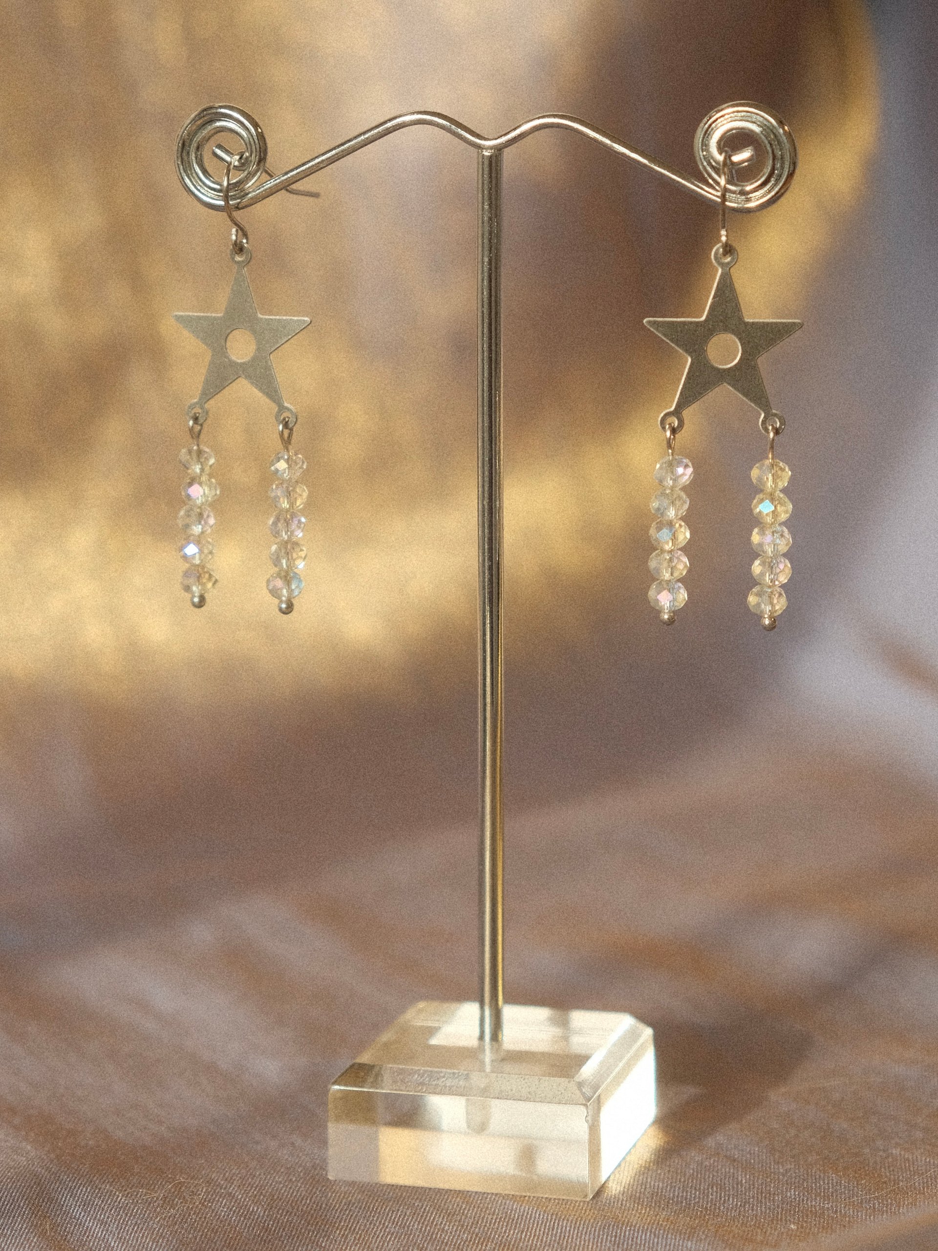Crystal Star Earrings product image (7)