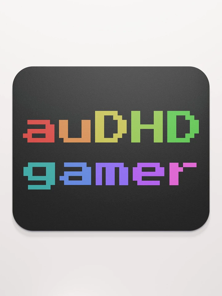 Rainbow AuDHD Gamer Mousepad product image (2)