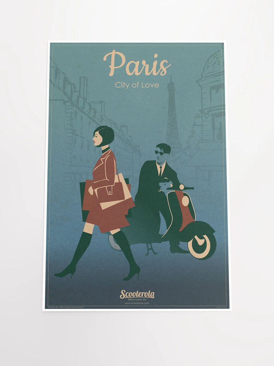 SC170808 Paris City of Love Poster product image (1)