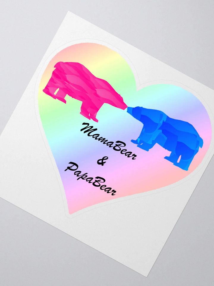 Mama & Papa Bear Sticker product image (5)
