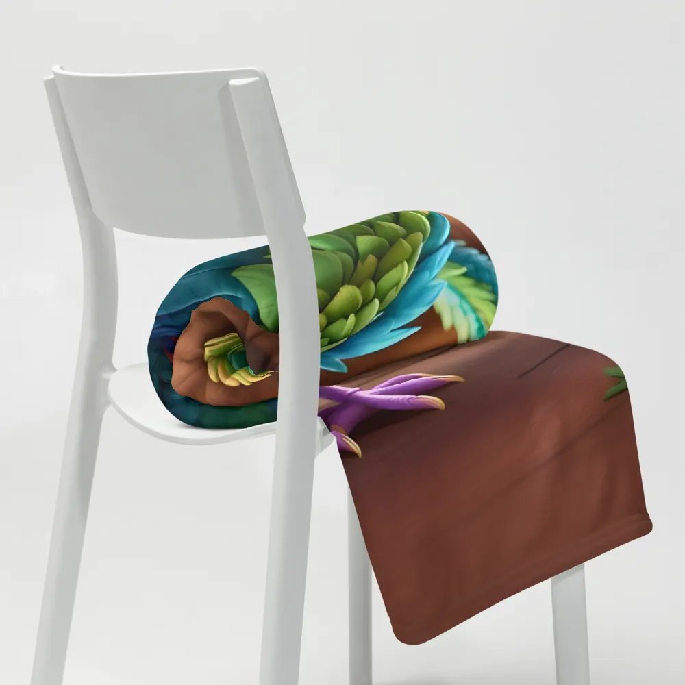 Endangered Species - Mexico - Quetzal Throw Blanket product image (9)
