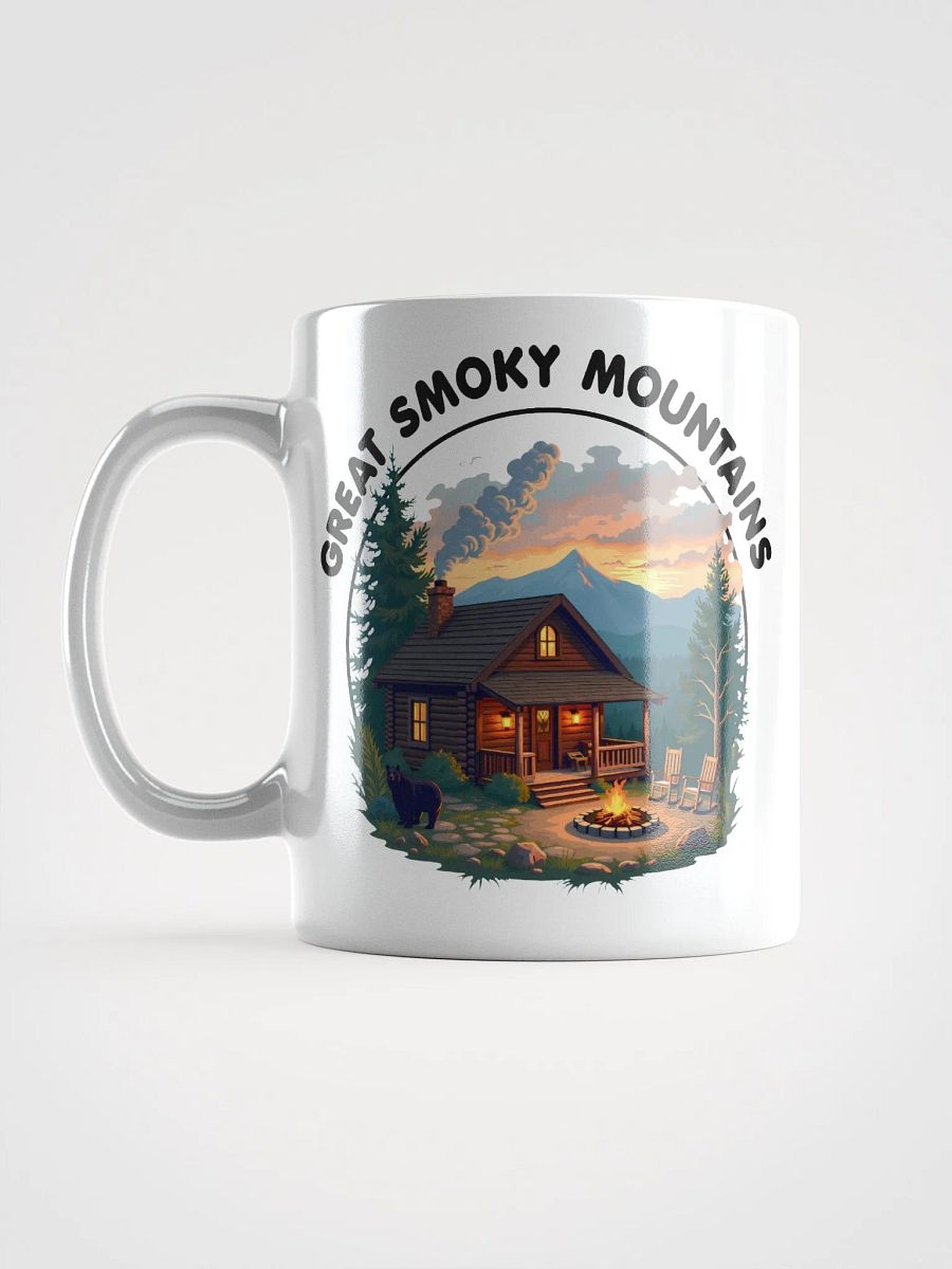 Great Smoky Mountains - Bear and Cabin Mug product image (16)