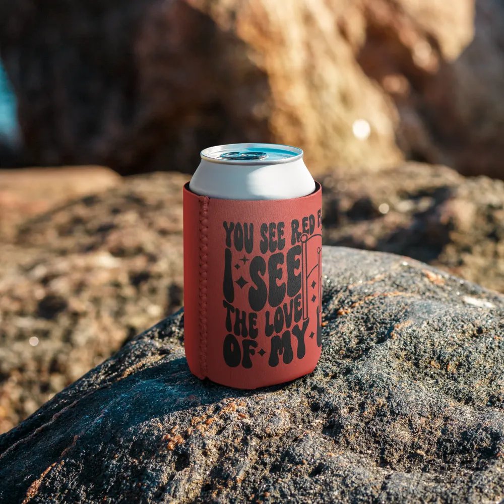 LOML (Red Flags) Koozie product image (8)