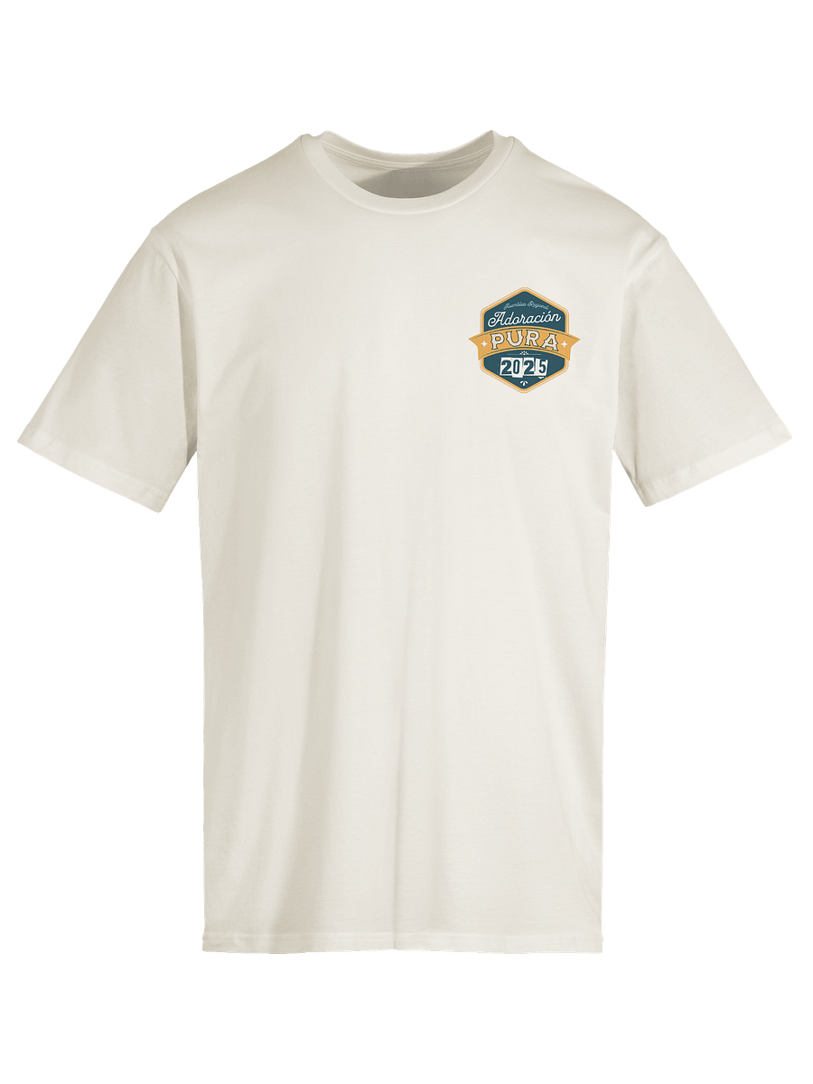 2025 "Adoración Pura" Asamblea Regional Retro Badge T-Shirt product image (5)