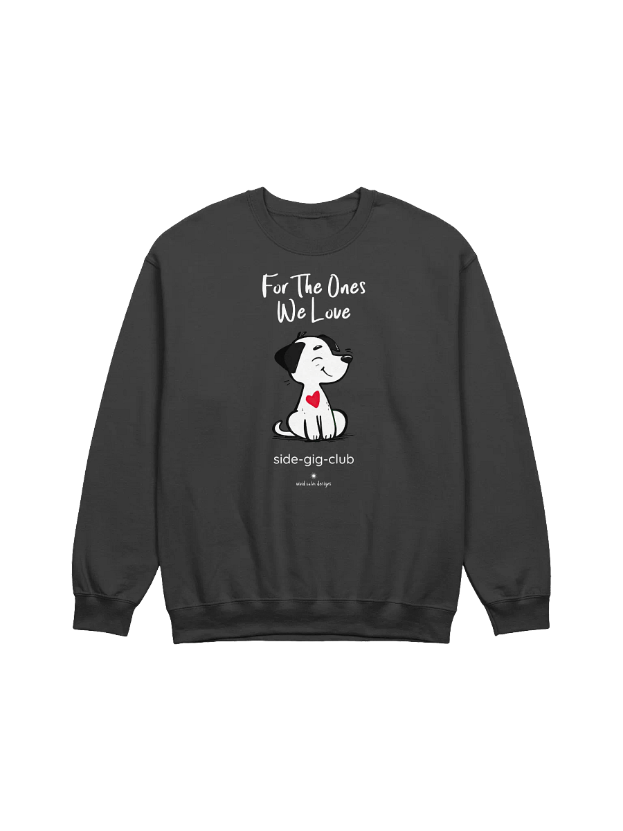 For the Ones We Love: Hustler's Adorable Puppy Edition Crewneck Sweatshirt product image (1)