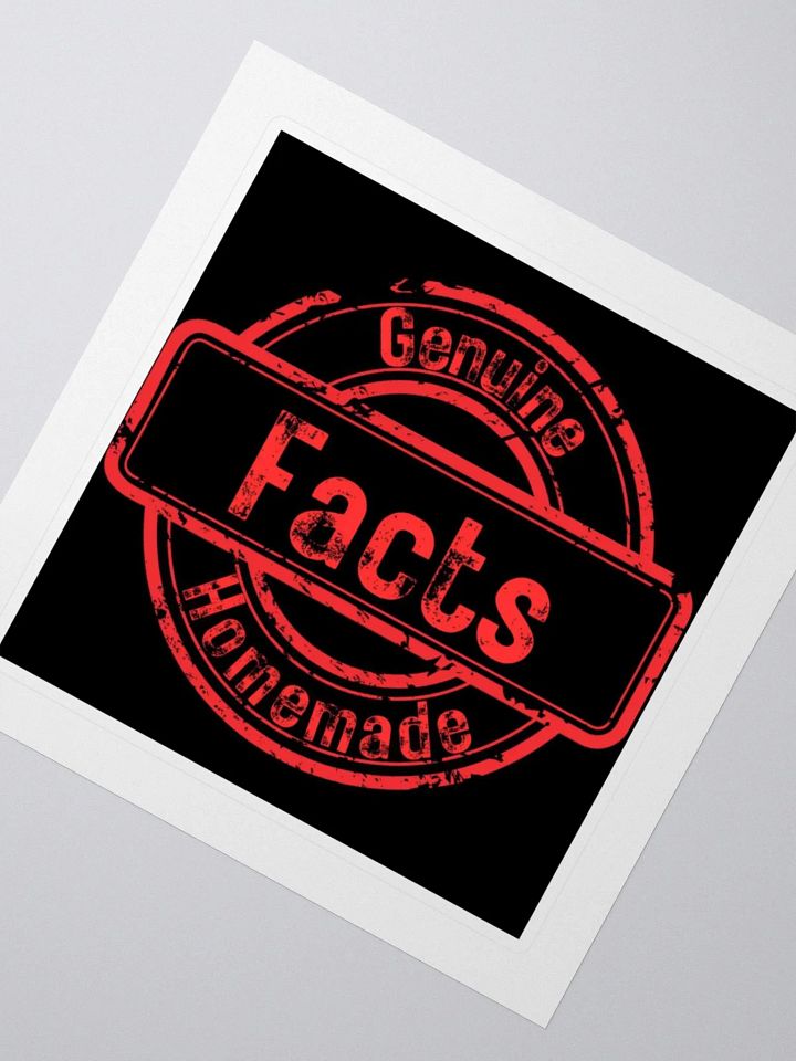 ETHANBOMB - FACTS STICKER product image (6)