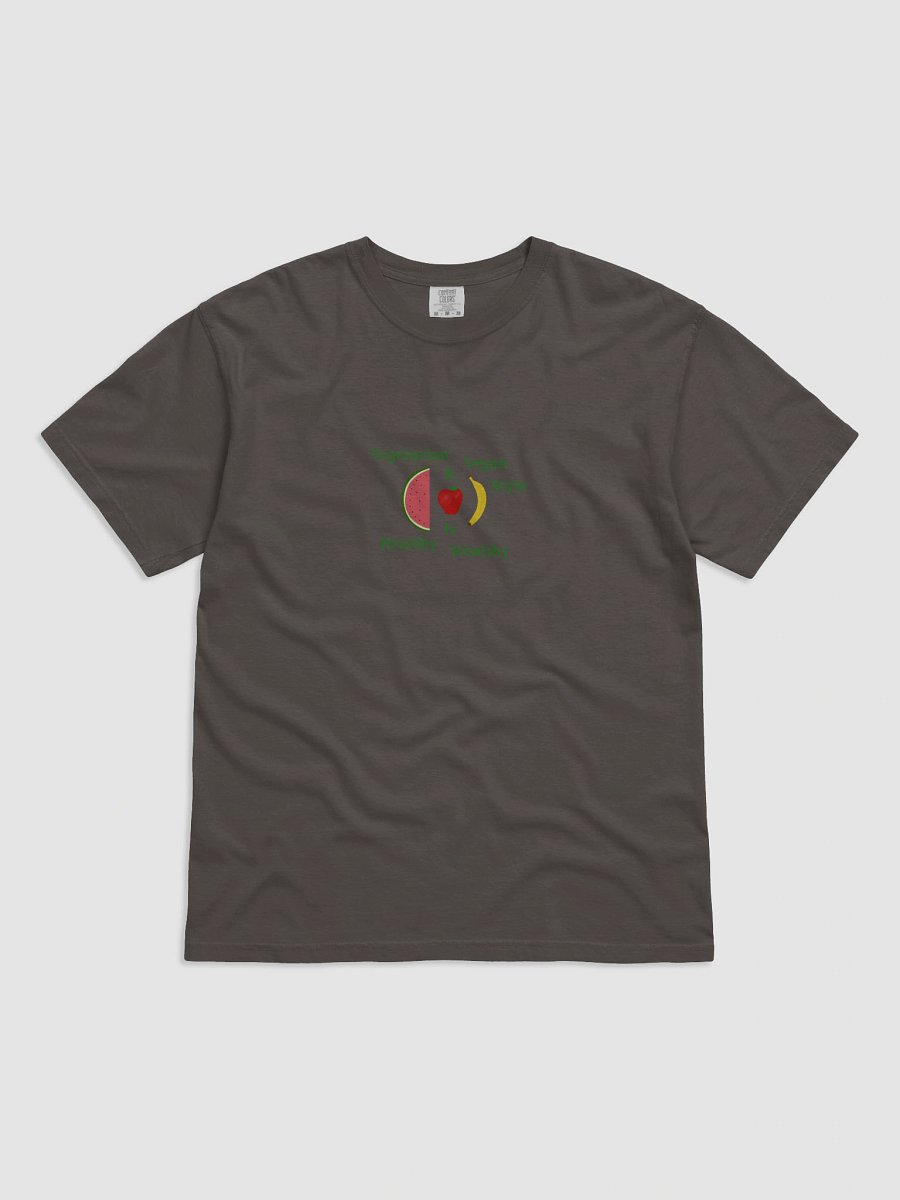 Healthy Wealthy Vegetarian T-Shirt product image (1)