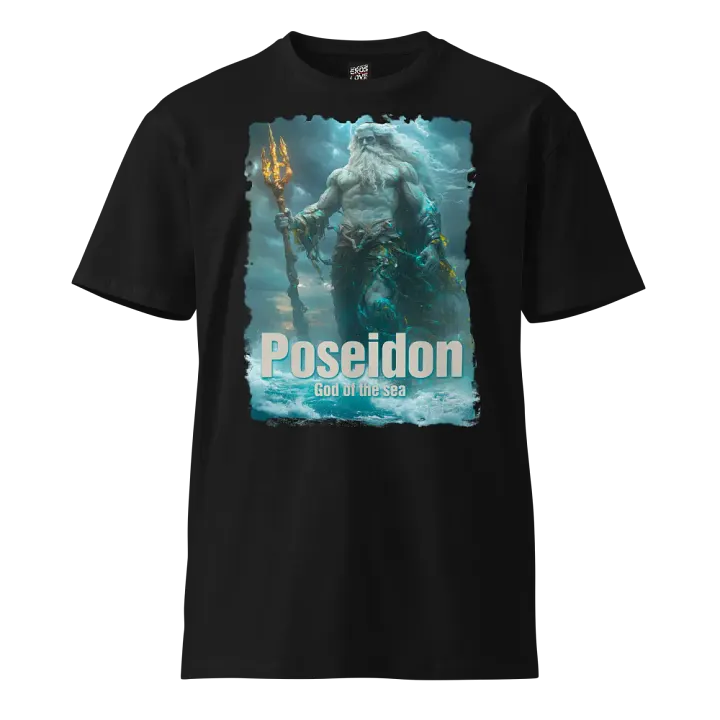 Oceanic Majesty – Poseidon T-Shirt product image (1)