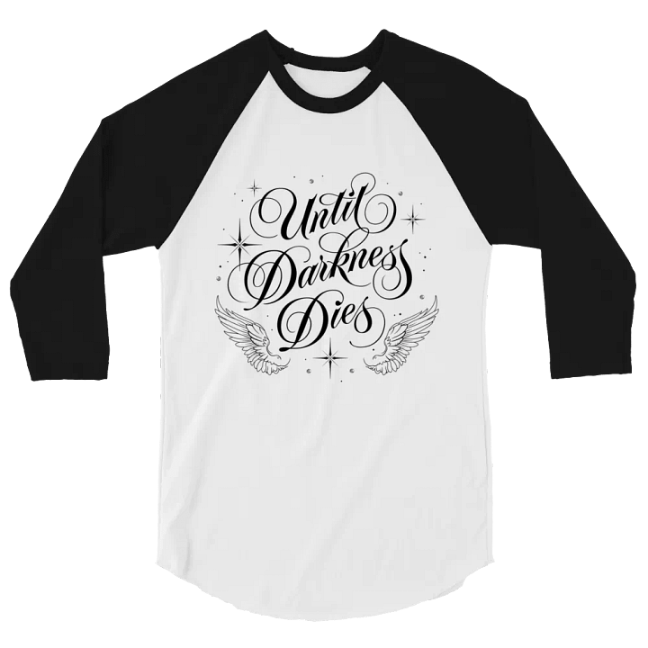 Until Darkness Dies (wings design) Fine Jersey Raglan Tee product image (32)