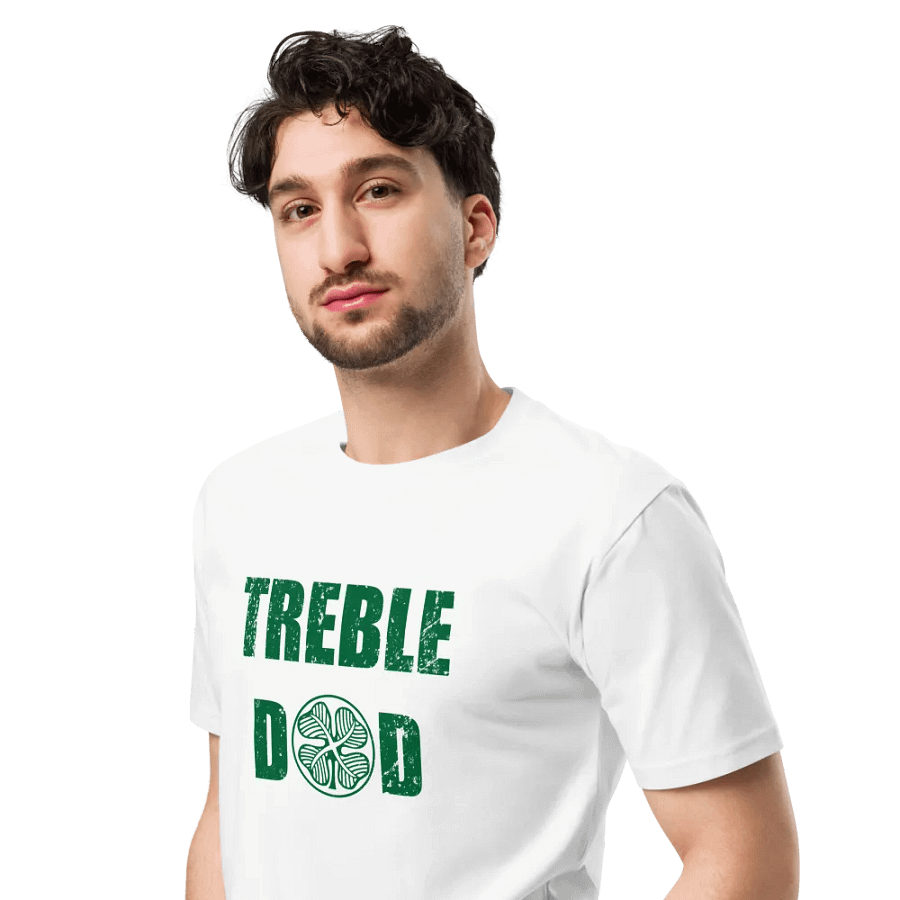 Celtic Treble Dad Unisex Premium T-Shirt product image (4)