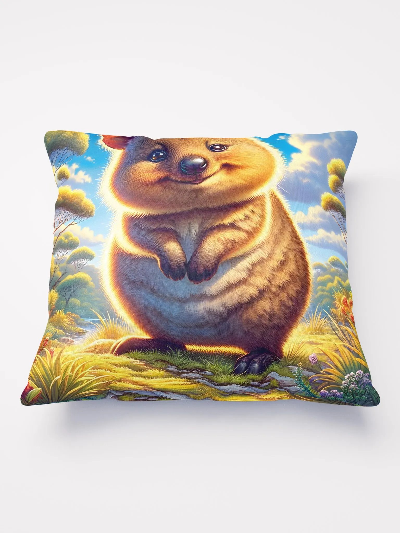 Cheerful Quokka: A Beacon of Happiness in the Australian Bush product image (2)