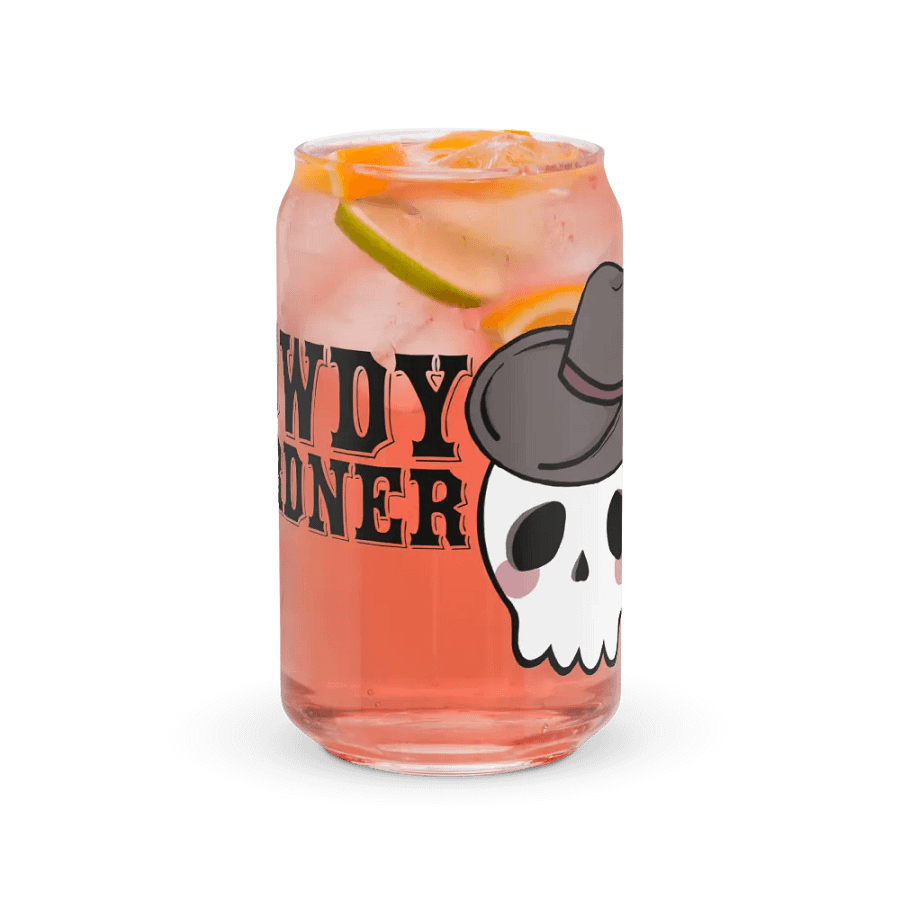 Howdy Pardner Can Glass product image (7)