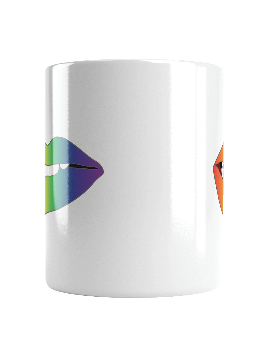 Rainbow Pride Gradient Biting Lips Mug product image (5)