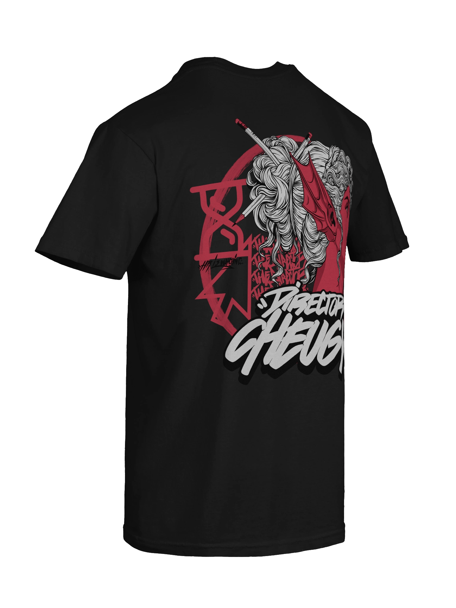 Bustin Tee (Back Graphic - Red) product image (10)