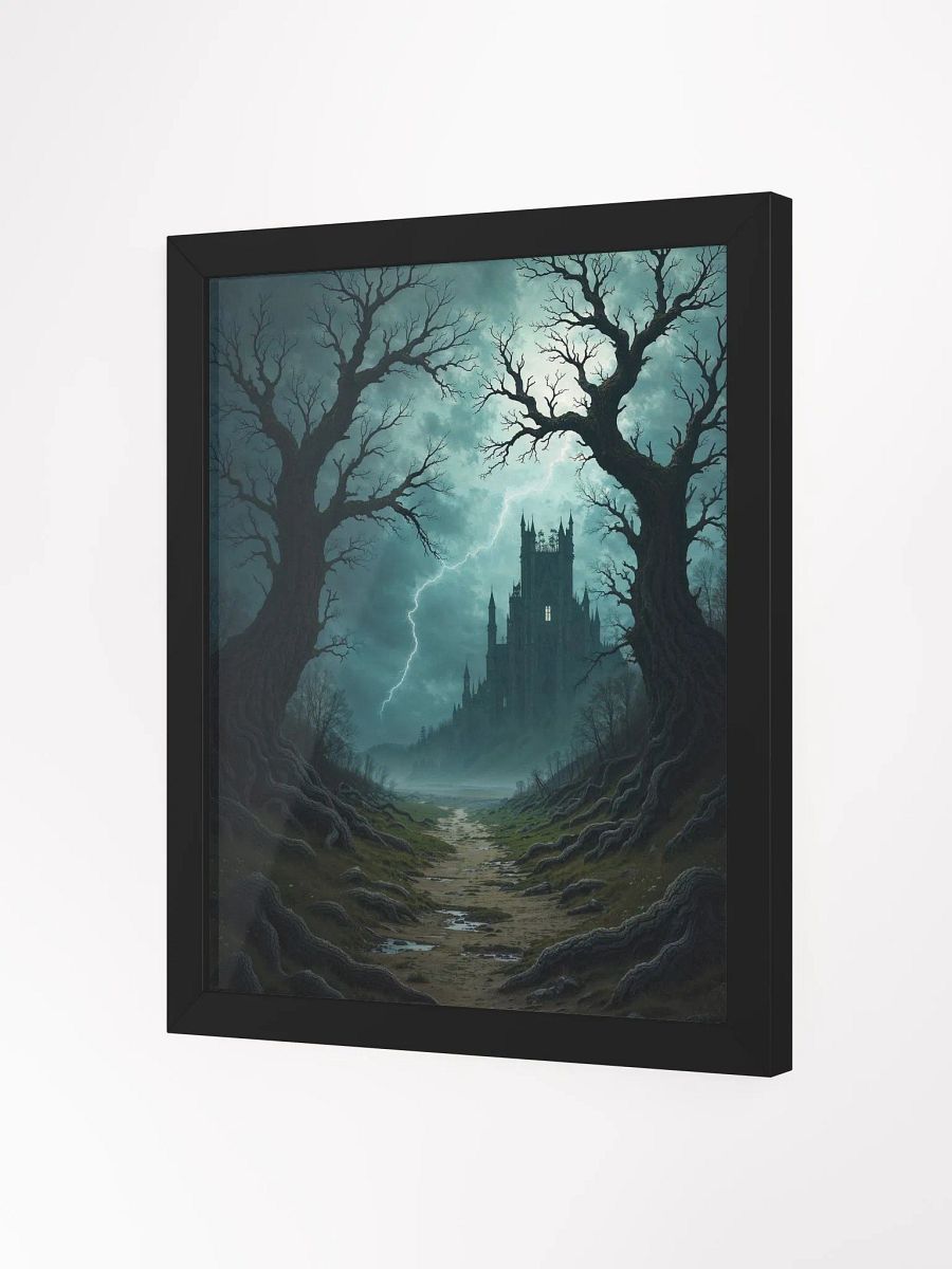 Gothic Castle Pathway Framed Print product image (12)