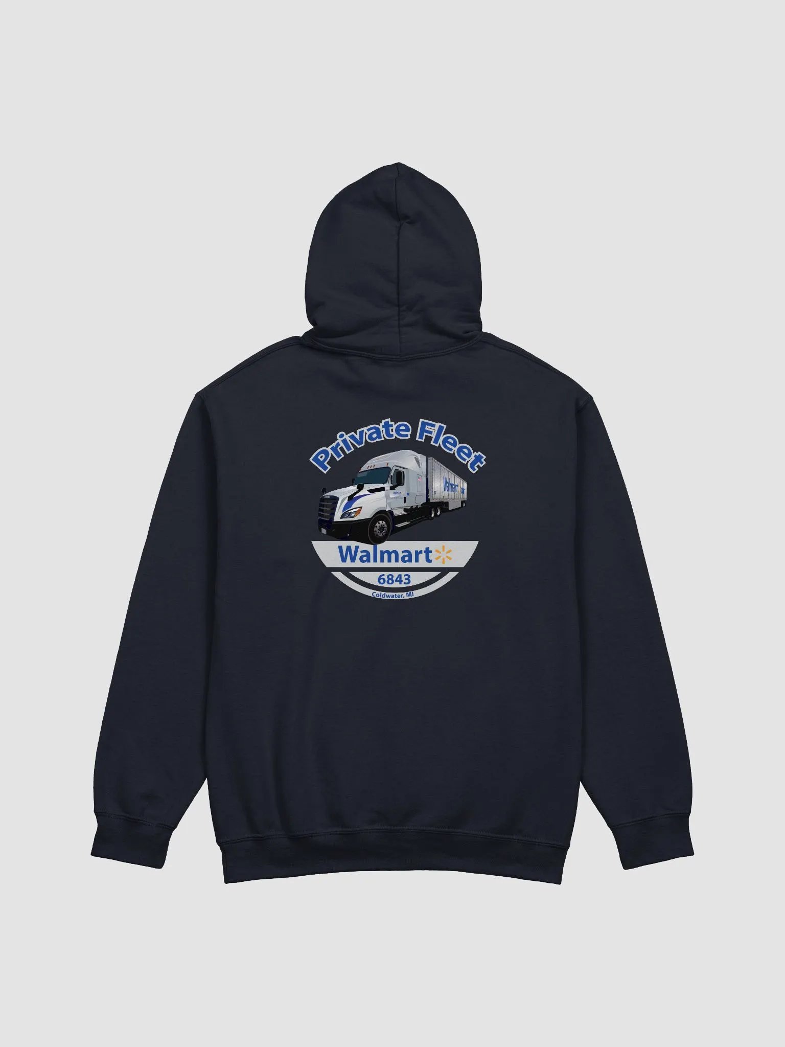 6843 Coldwater Walmart Private Fleet hoodie product image (1)