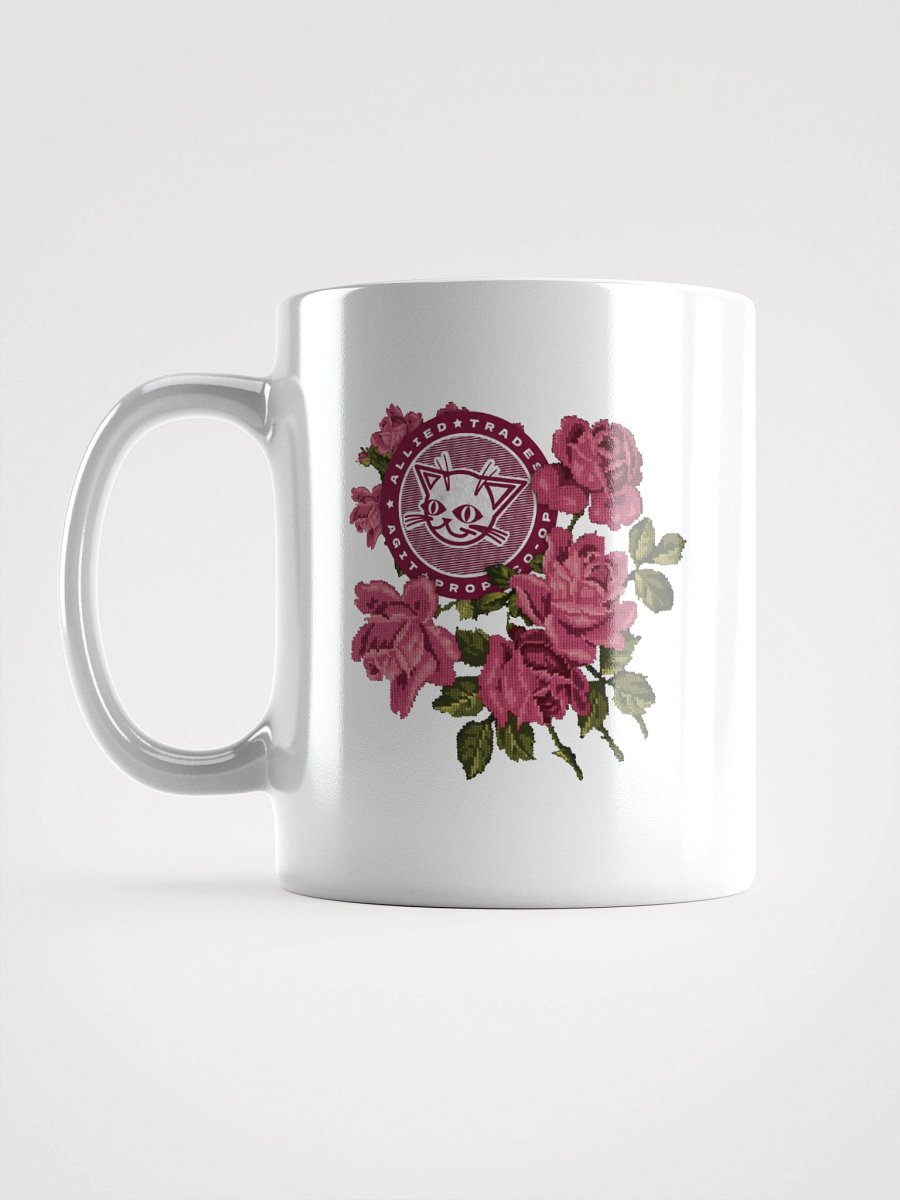 Claws and Thorns Alli Cat Floral Coffee Mug product image (17)