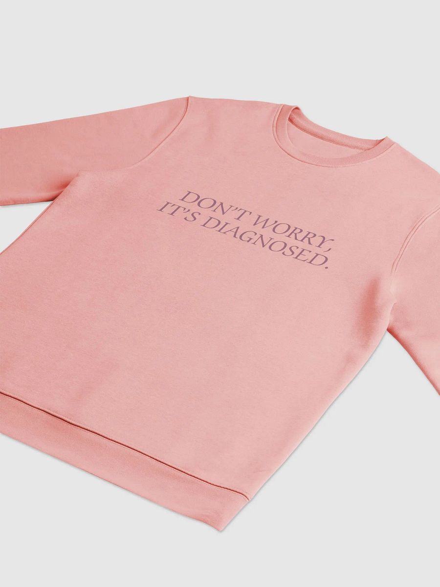 DW, IT'S DIAGNOSED. (#9B627B) printed eco crew product image (9)