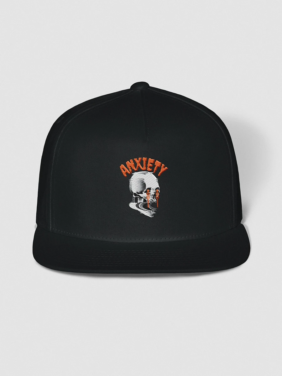 Anxiety embroidered snapback hat product image (1)