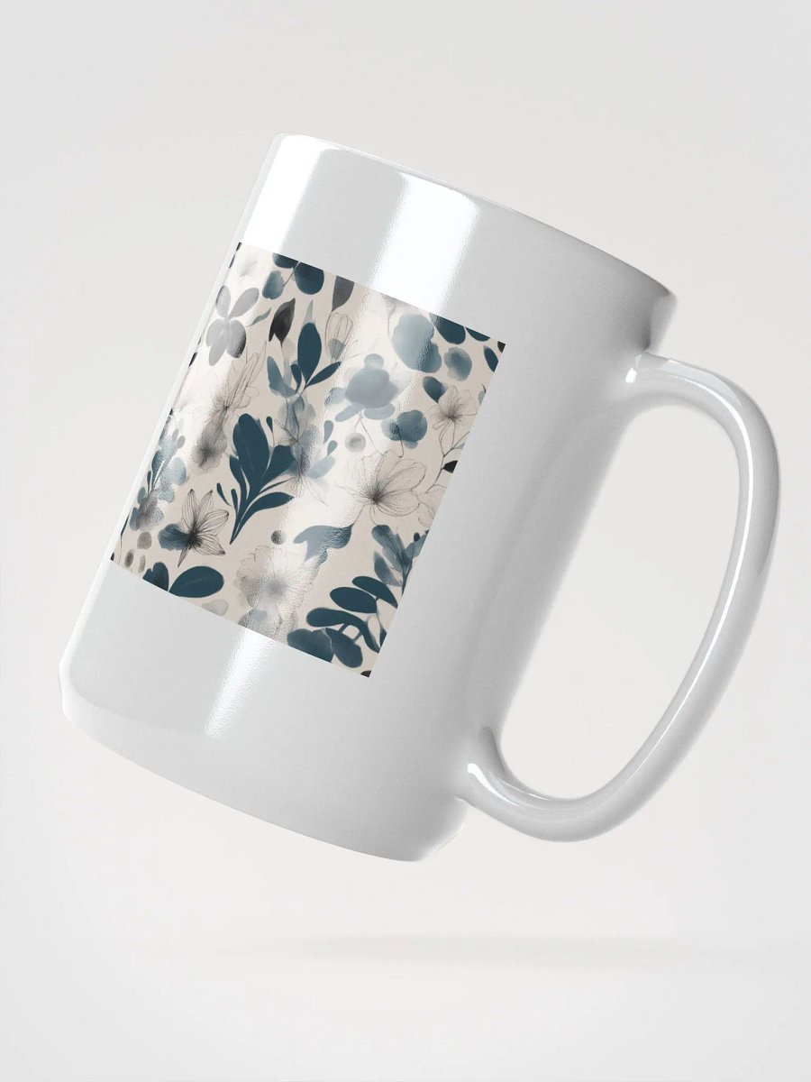 White Flower Mug product image (2)