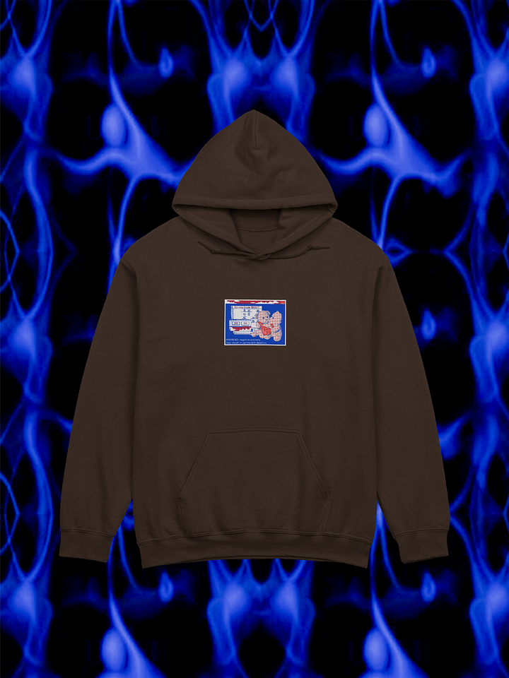 Twin Bears Hoodie - Brown product image (1)
