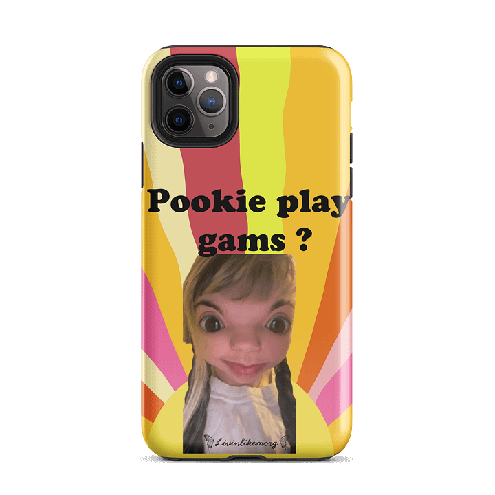 Pookie wanna play ? Tough iPhone case product image (51)
