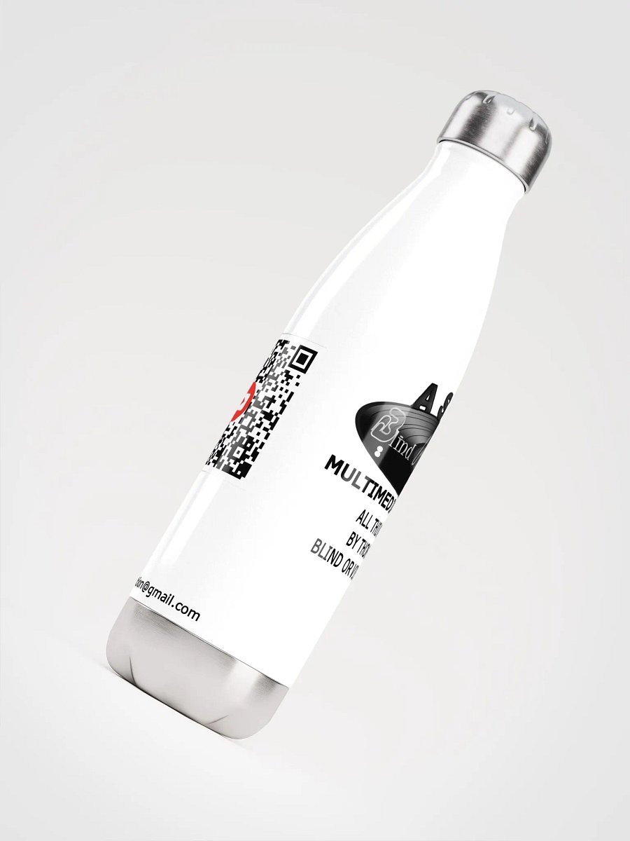 AS BMP WATER BOTTLE (WHITE) product image (4)