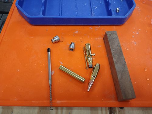 The demo pen build for the space today and the results....