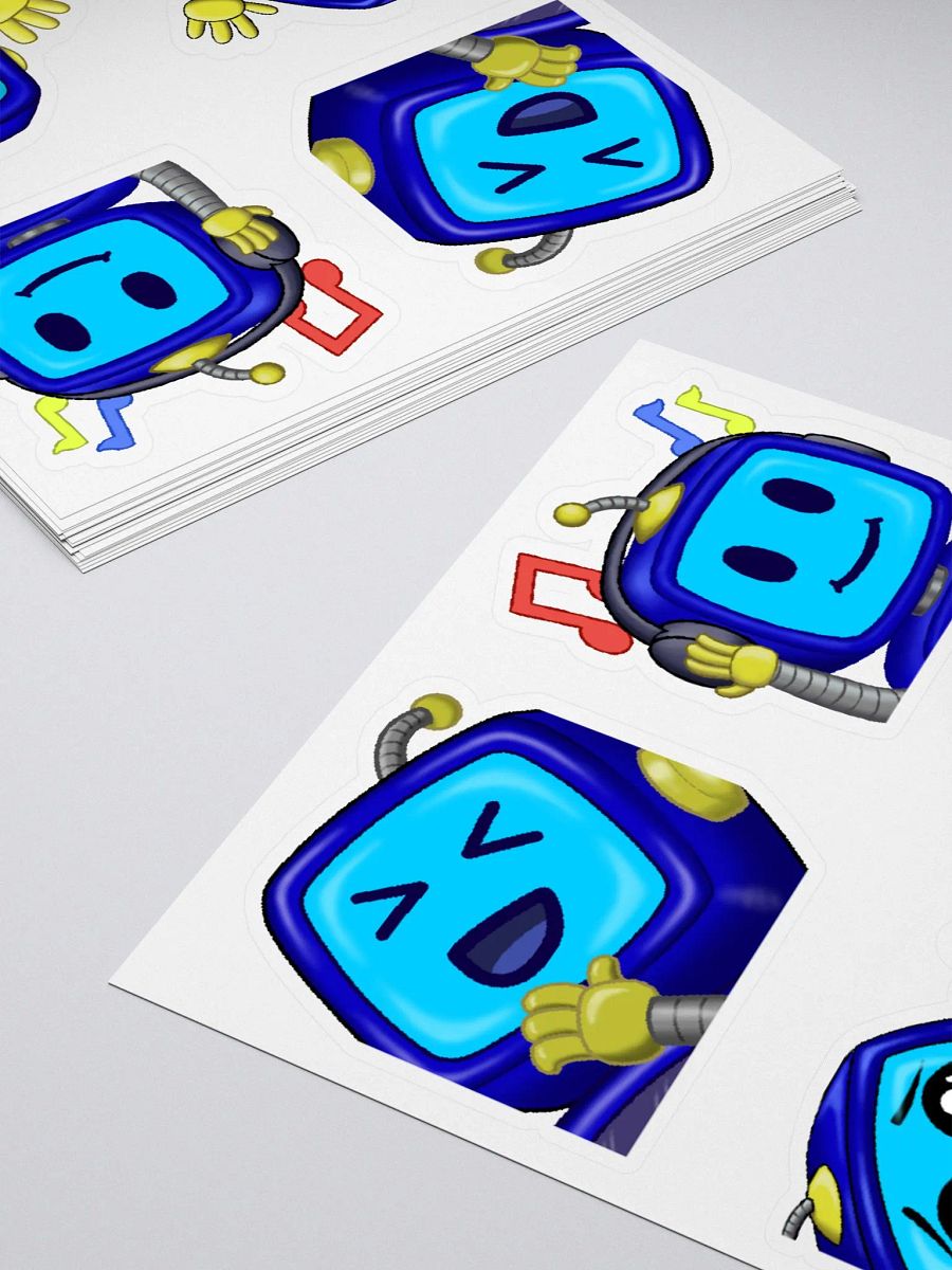 Emote Sticker Sheet - Switch Collection #1 (LUL, Jam, Gib, Wave) product image (4)