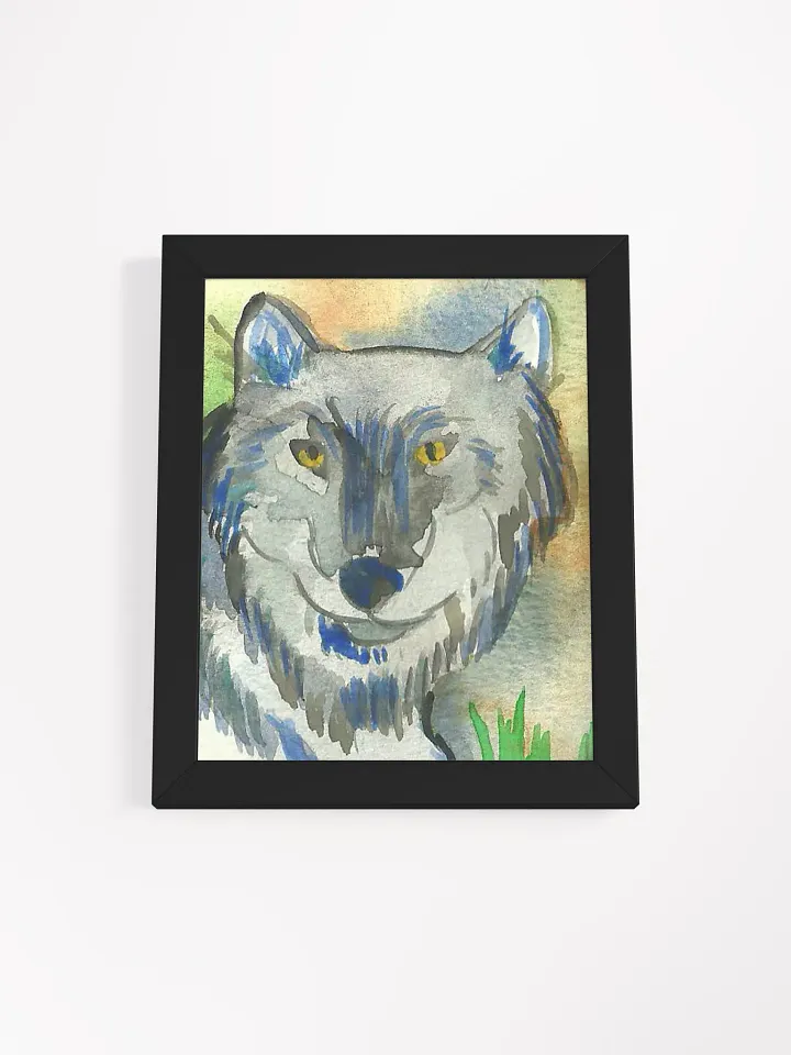 Gray Wolf Framed Print product image (5)