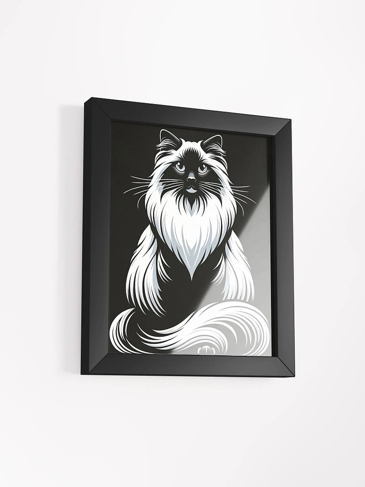 Framed High-Quality Matte Poster (in): Birman 2 product image (20)