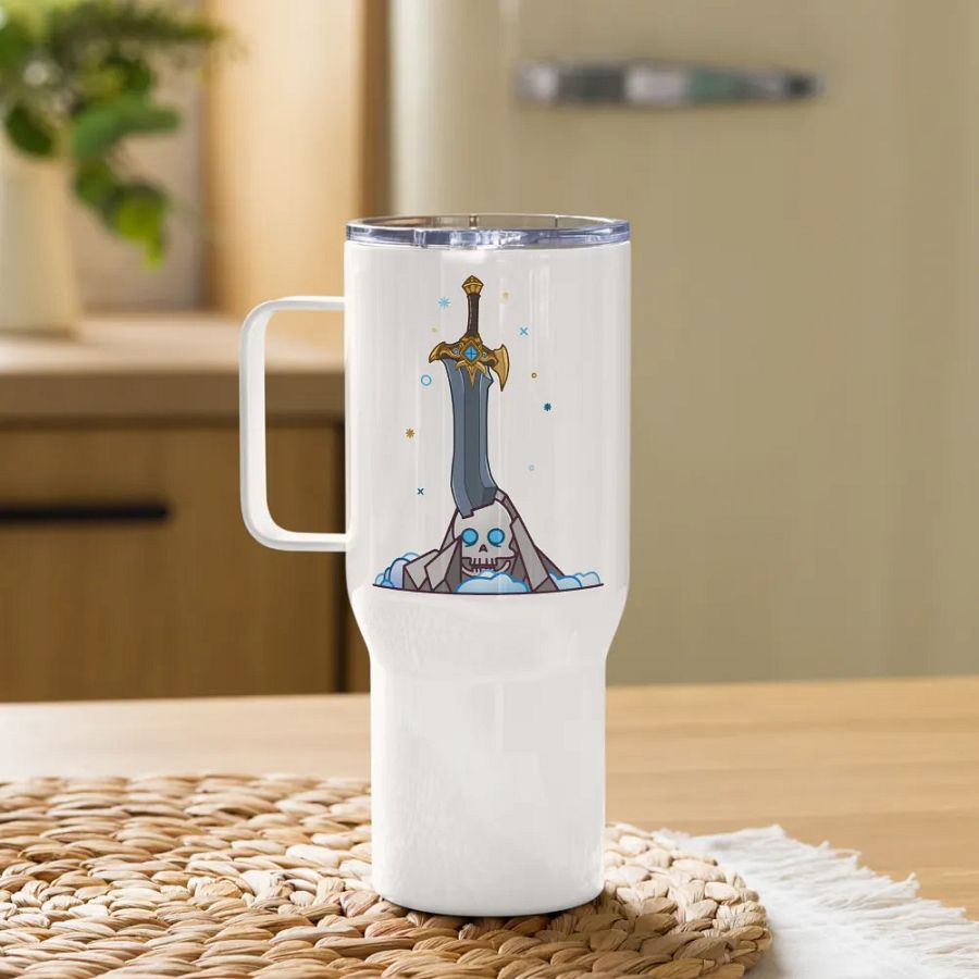 Sword in the Skull - Quel'Serrar Variation - Tumbler w/Handle product image (10)