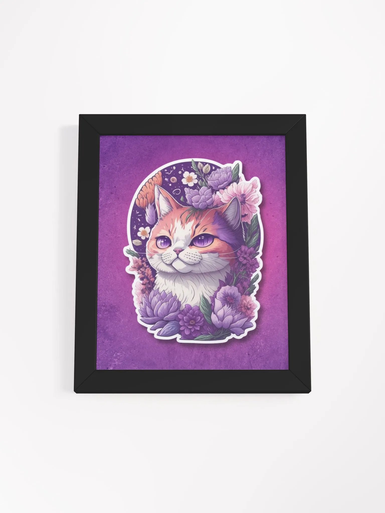 Whimsical Cat Fantasy Wall Art product image (1)