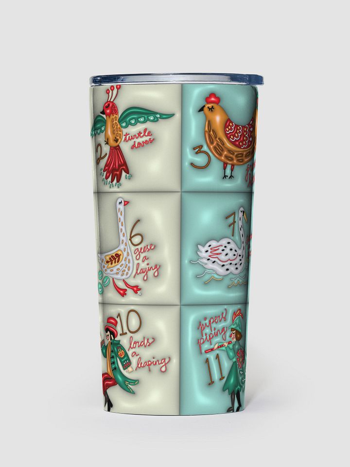 12 Days of Christmas Stainless Steel Tumbler product image (1)