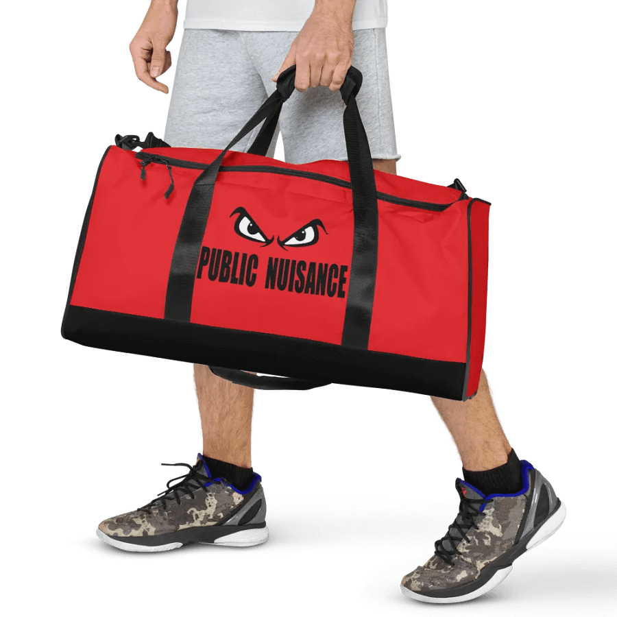 Public Nuisance: Red Duffle Bag product image (7)