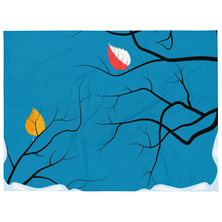 Winter Forest Throw Blanket product image (2)