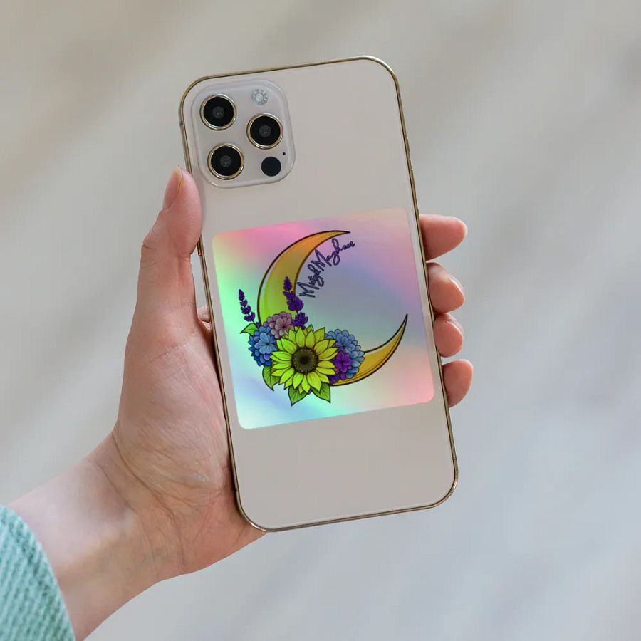 Holographic MM Logo Sticker product image (6)