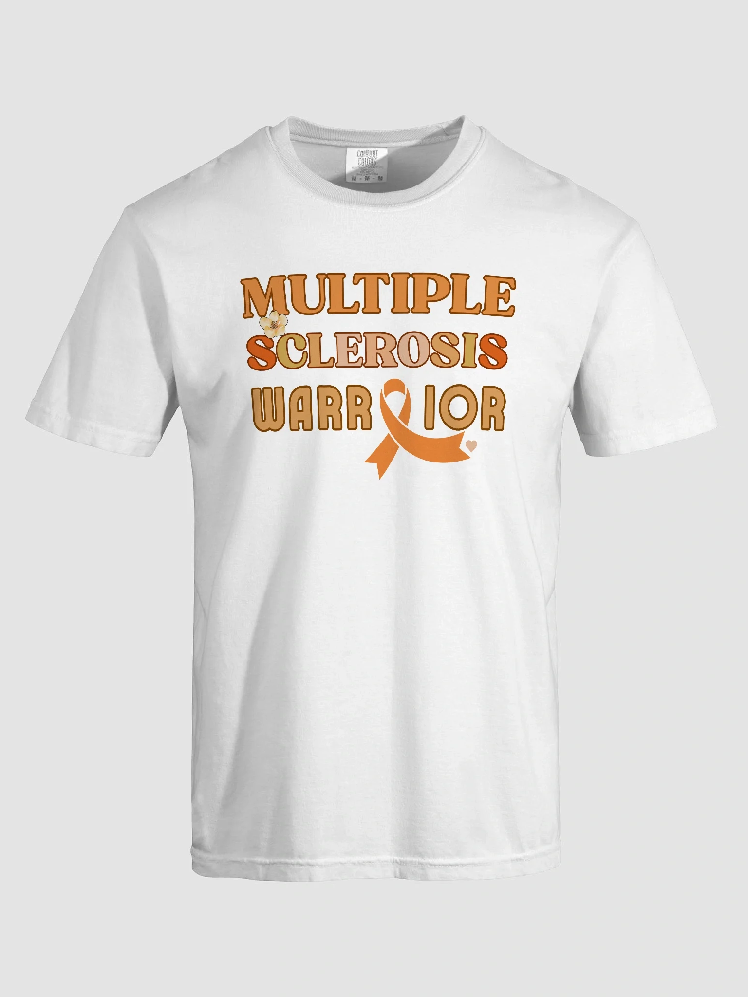 Multiple Sclerosis Warrior, Awareness Comfort Colors T-shirt product image (21)