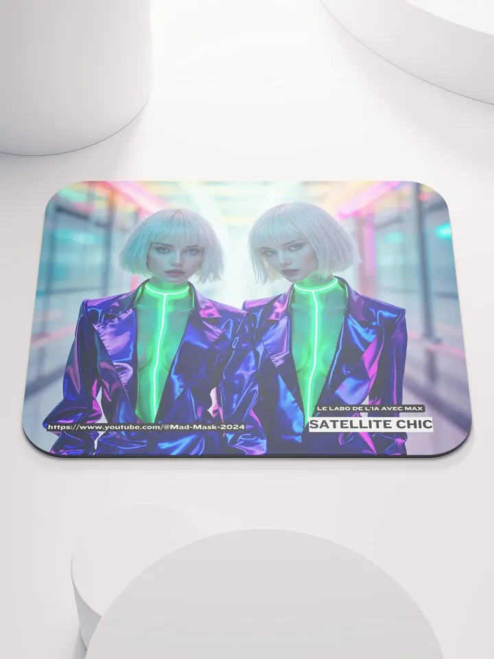 Classic Mouse Pad : Satellite Chic product image (1)